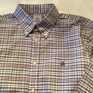 Brooks Brothers Mens Long Sleeve Shirt Size XL